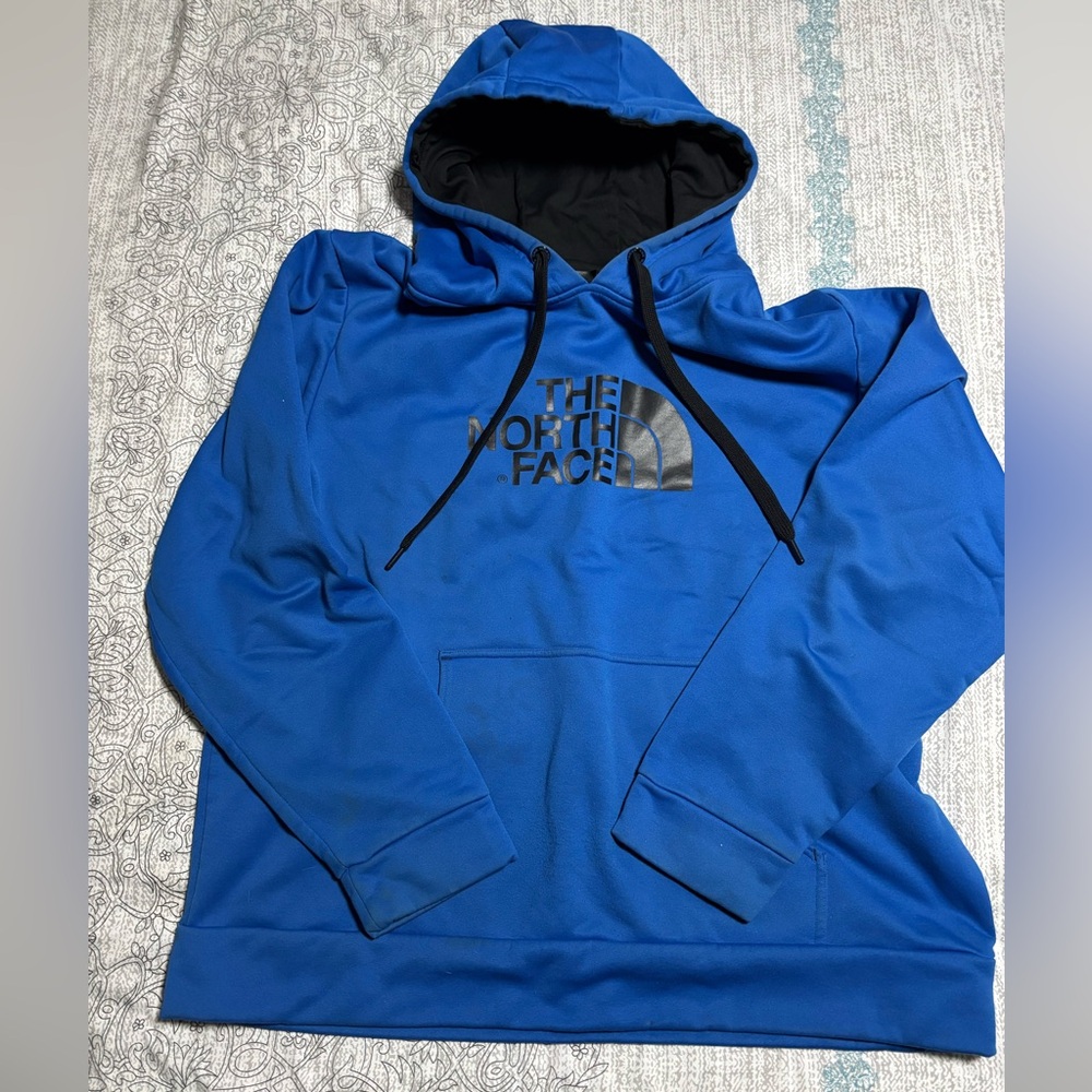 North Face blue hoodie XL (fits like large) men’s